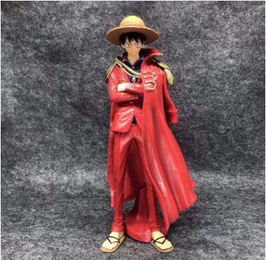 Anime Figure Model - Red Cape Luffy