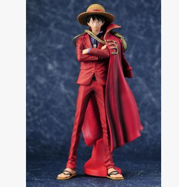 Anime Figure Model - Red Cape Luffy